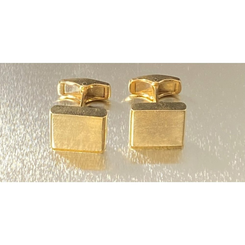 Kurt Wayne 14k Vintage Cufflinks Designer Signed … - image 1